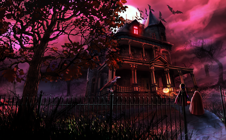 Redrum digital illustration 