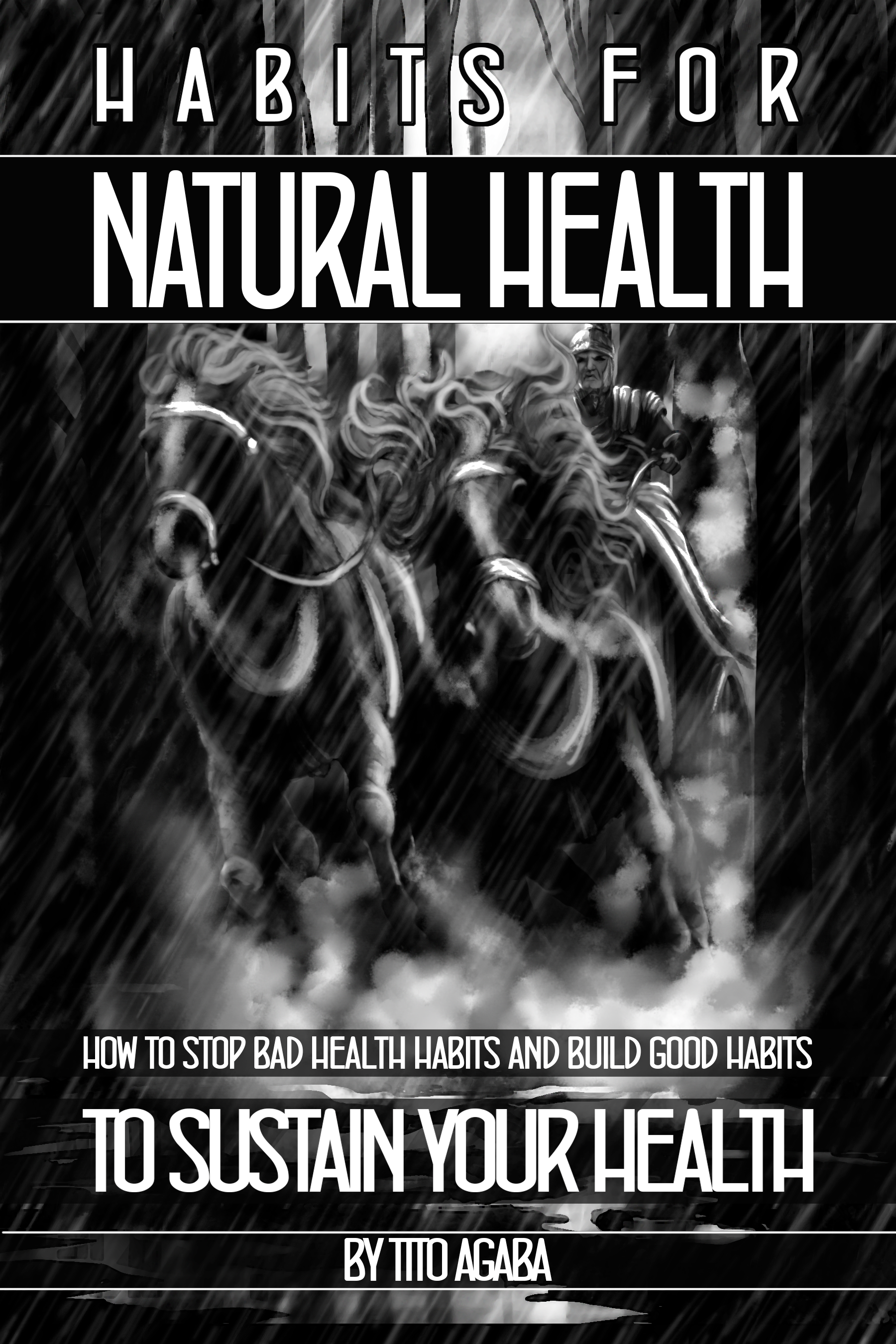 Habits for Natural Health - Book Cover Illustration