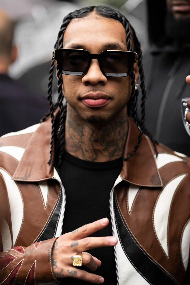 Tyga before Lanvin SS20 Femme