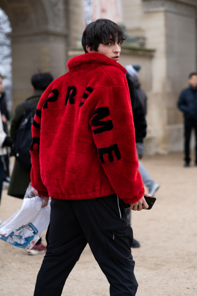 Model after Kenzo AW19 Homme