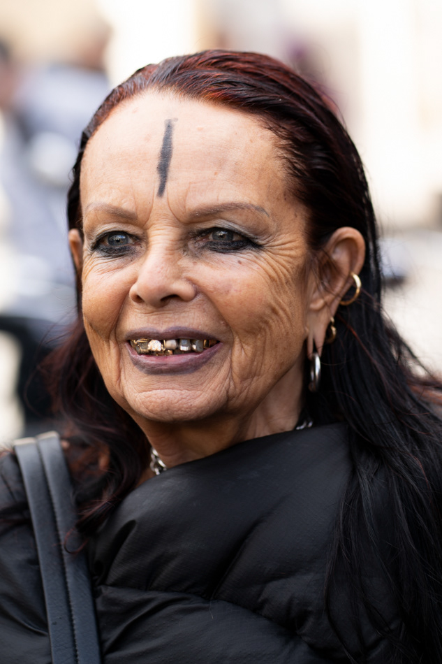 Michele Lamy after Rick Owens AW19 Homme