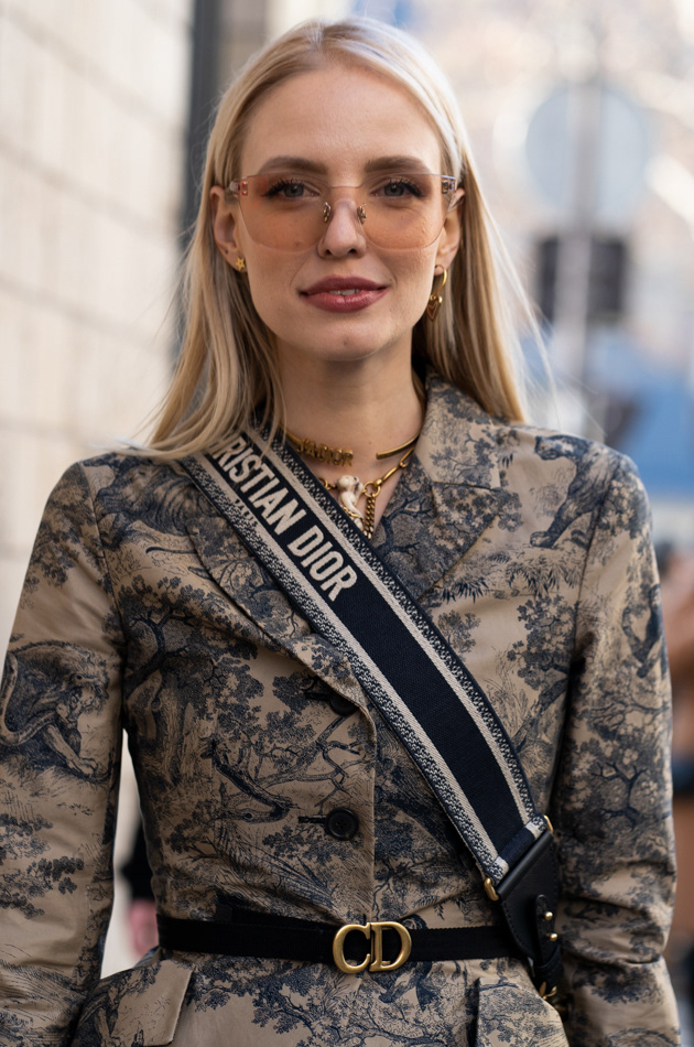 Leonie Hanne before Dior AW19 Femme
