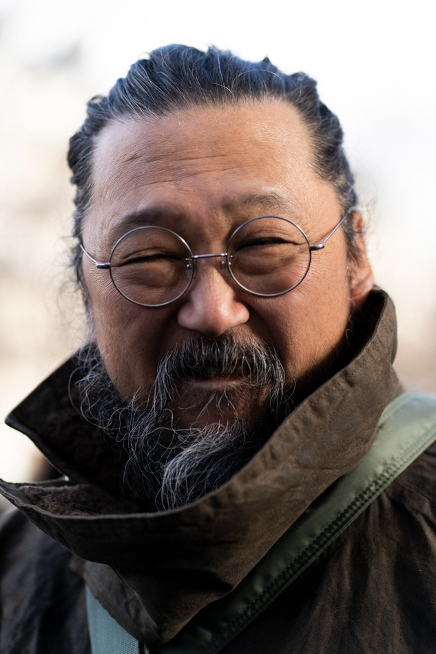 Takashi Murakami before Rick Owens AW19 Homme