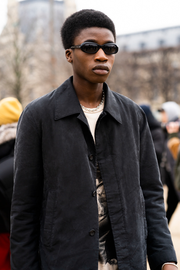 Cheikh Tall after Kenzo AW19 Homme