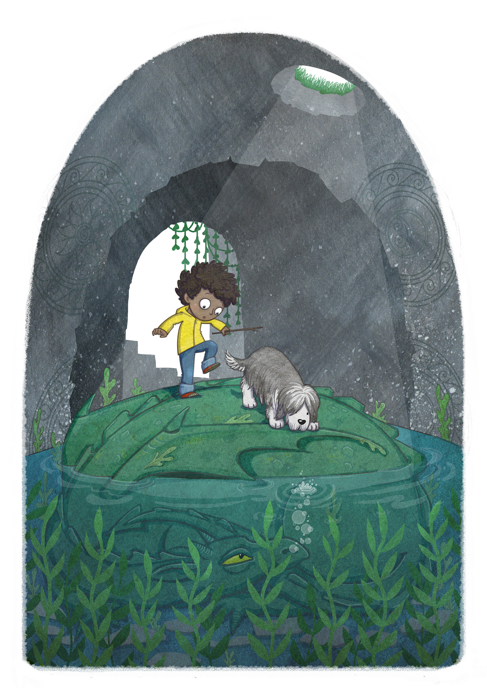 The cave