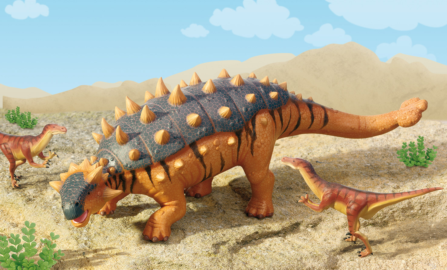 Ankylosaur from First Picture Dinosaurs- Usborne