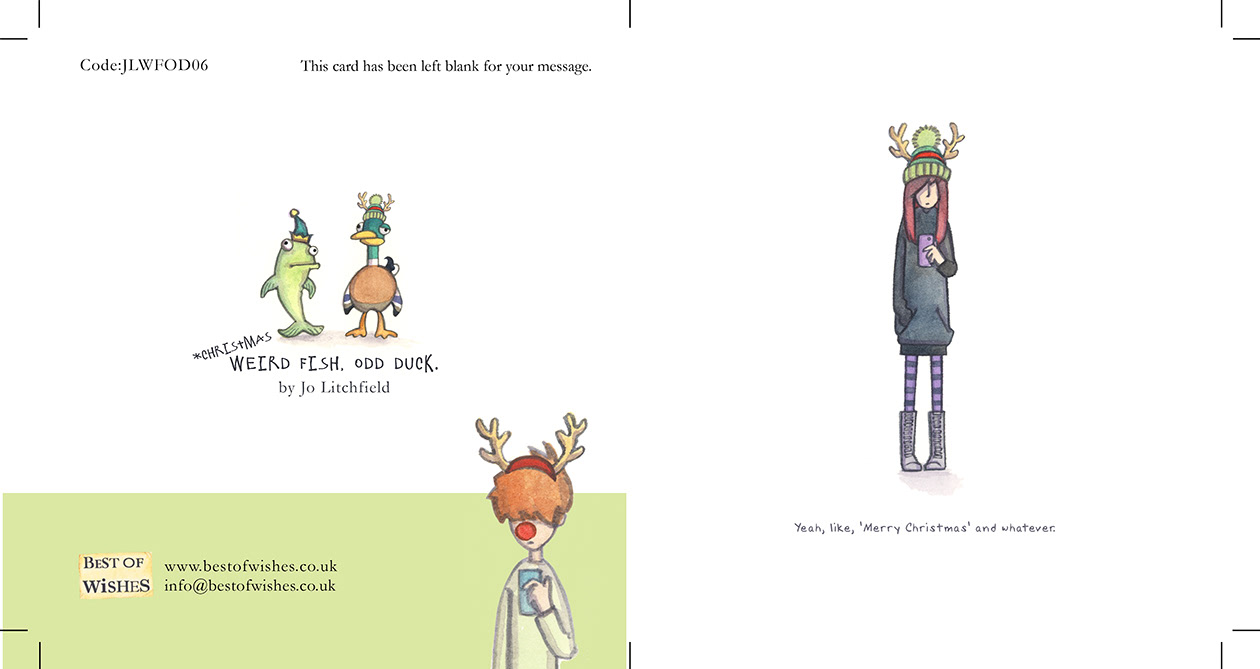 Weird Fish, Odd Duck (Christmas) for Best of Wishes