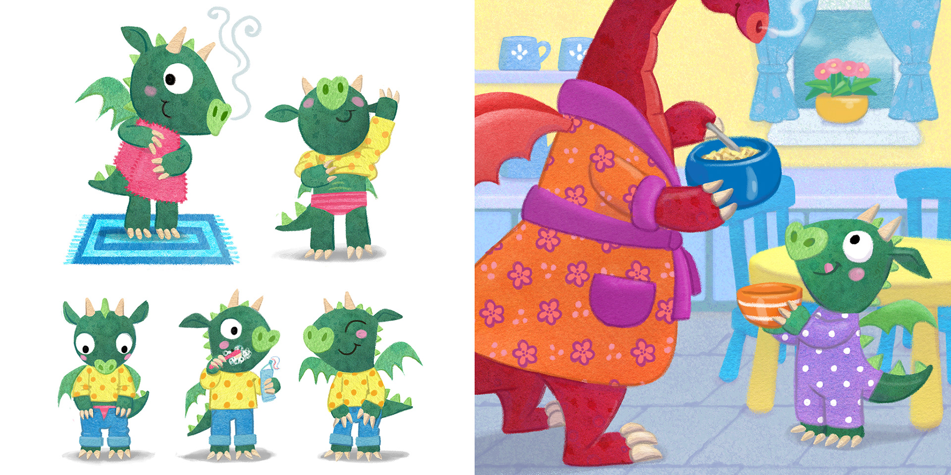 'Get Ready, Delphine'- picture book