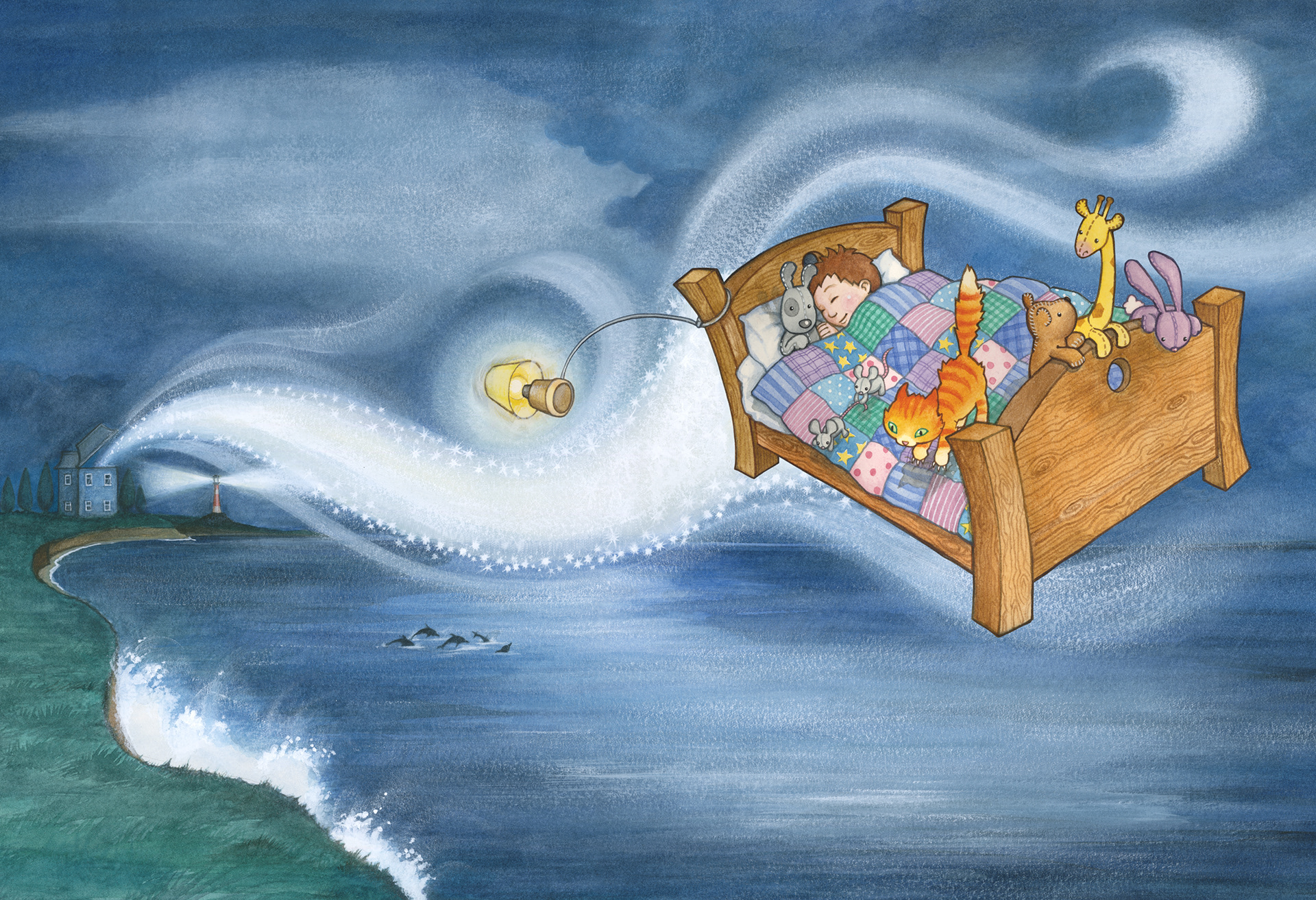 Scene from the Bedtime Boat: available