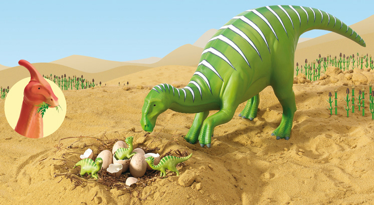 Hadrosaur from First Picture Dinosaurs- Usborne