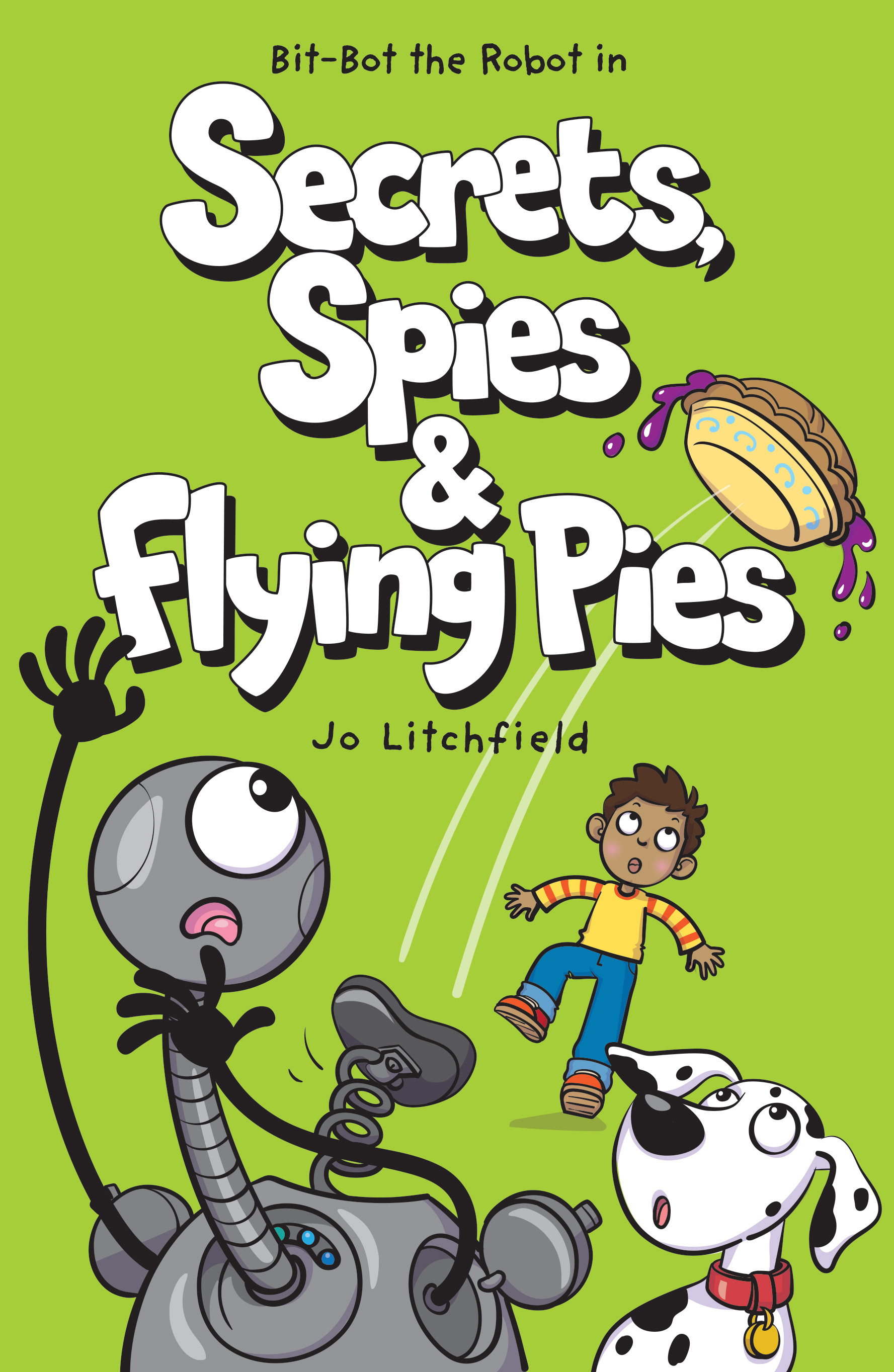 cover for 'Secrets, Spies and Flying Pies', a follow up story
