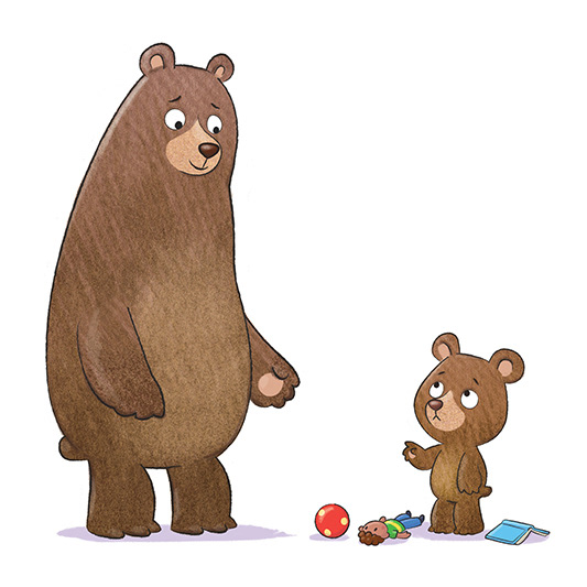 Bear characters from 'Make'- personal project