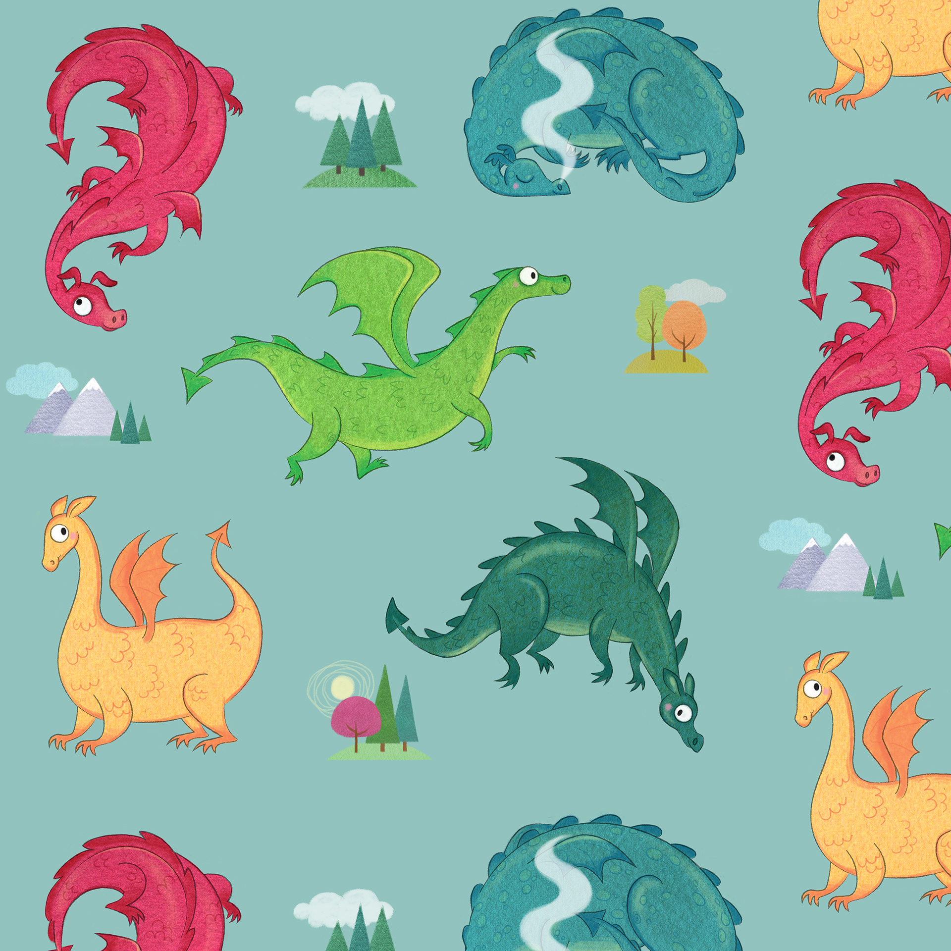 Dragons! wrap