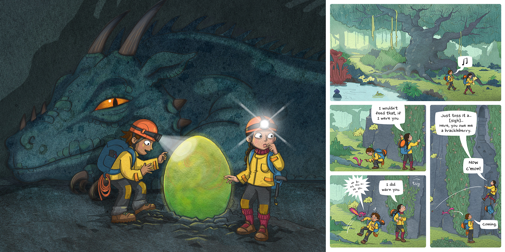 'Cave Hunters'- graphic novel