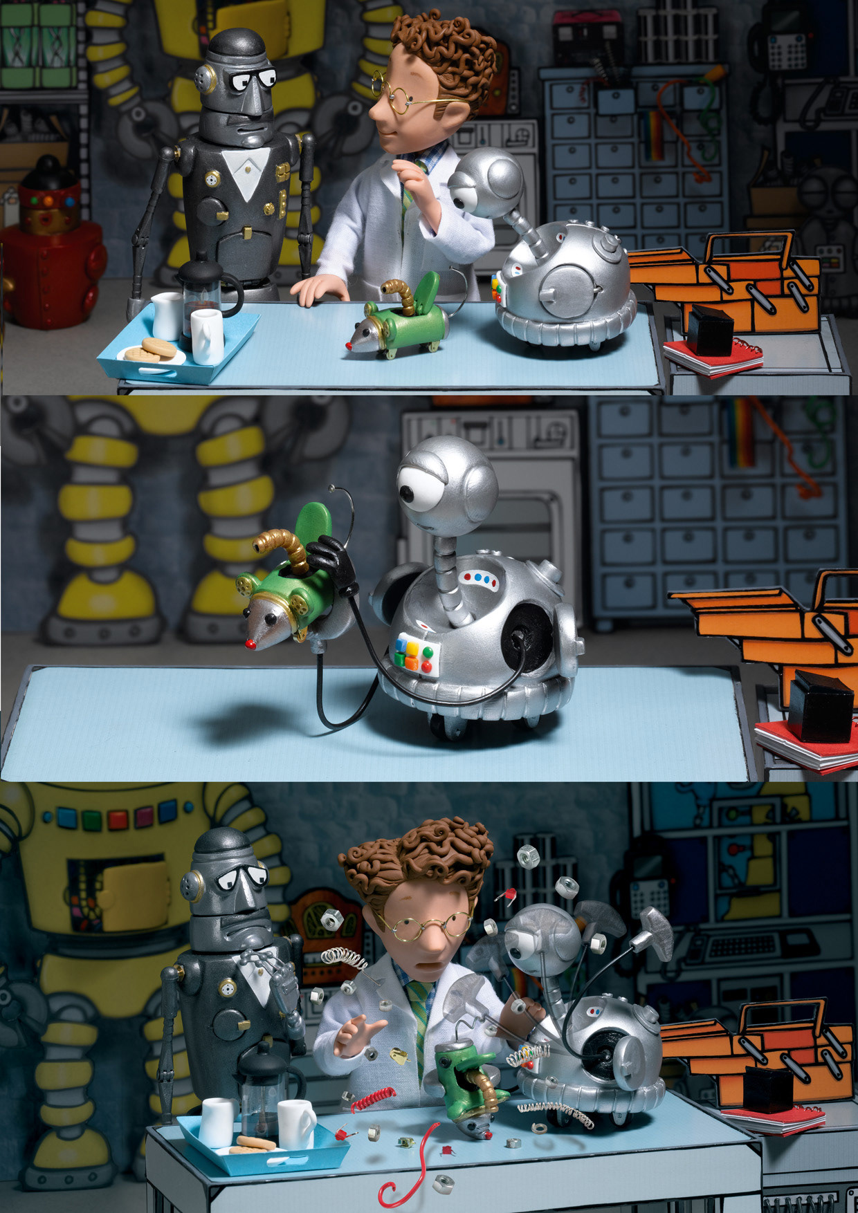 Bit-bot from 'Bit-Bot and the Blob'- Egmont
