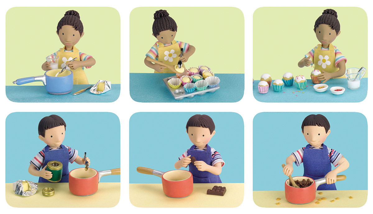 My First Cookery sequences- Usborne