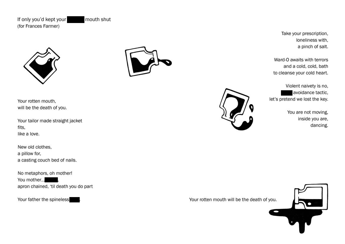 Poetry layout (censored/18+ audience)