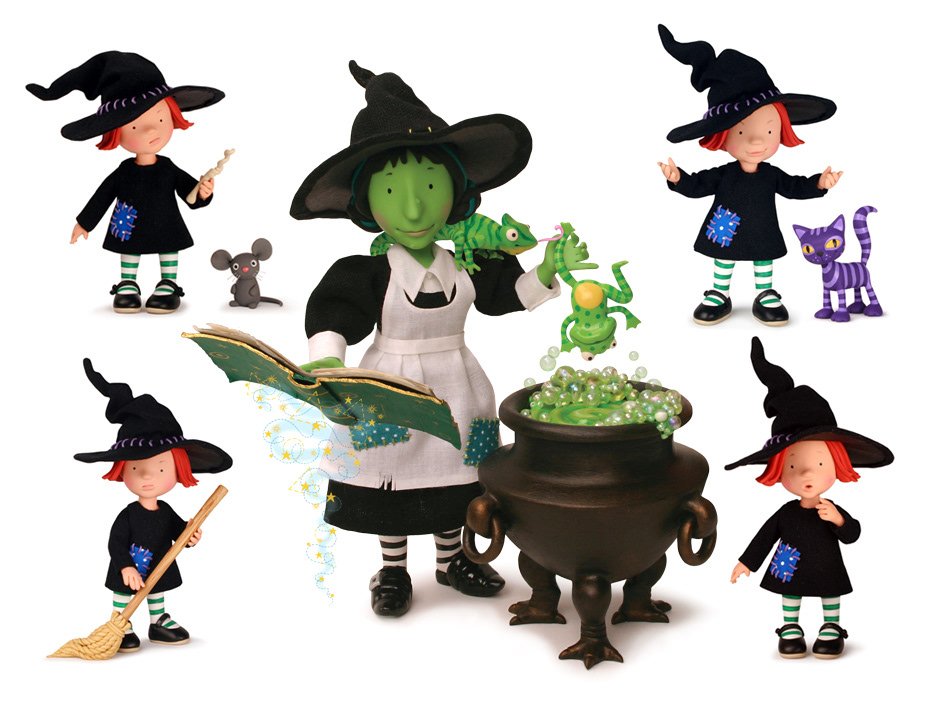 Little Witch character designs