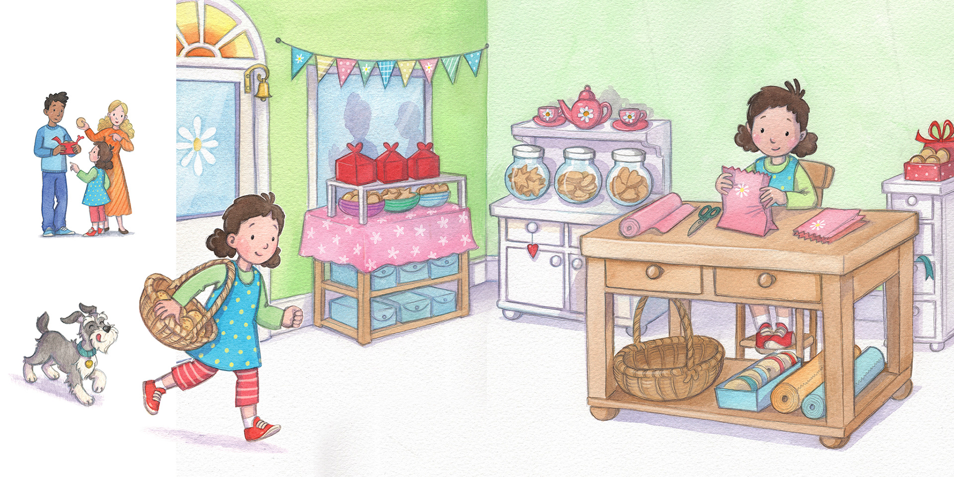 'Daisy's Sand Cookie' - Smile Books