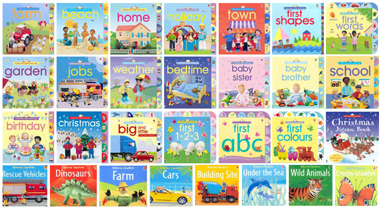 Just some of the titles I had the pleasure to work on with Usborne Publishing...