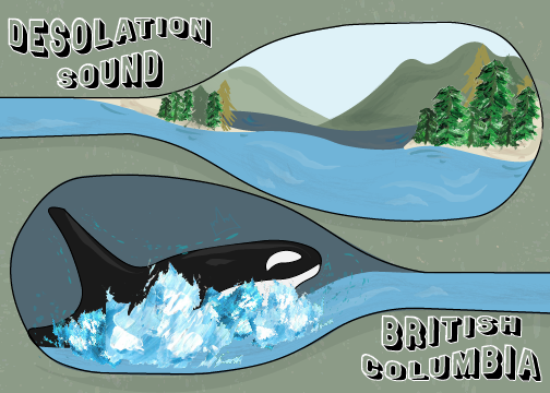 Postcard Illustration