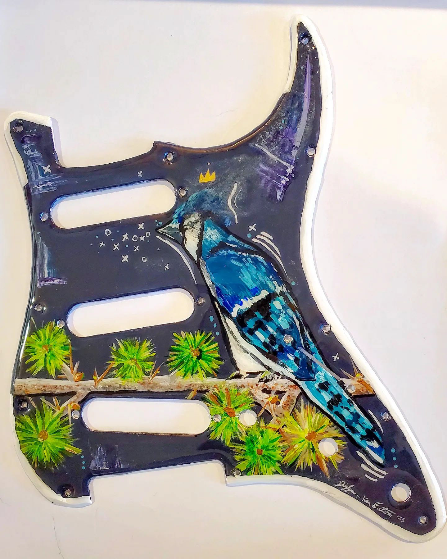 Blue Jay Guitar Commission