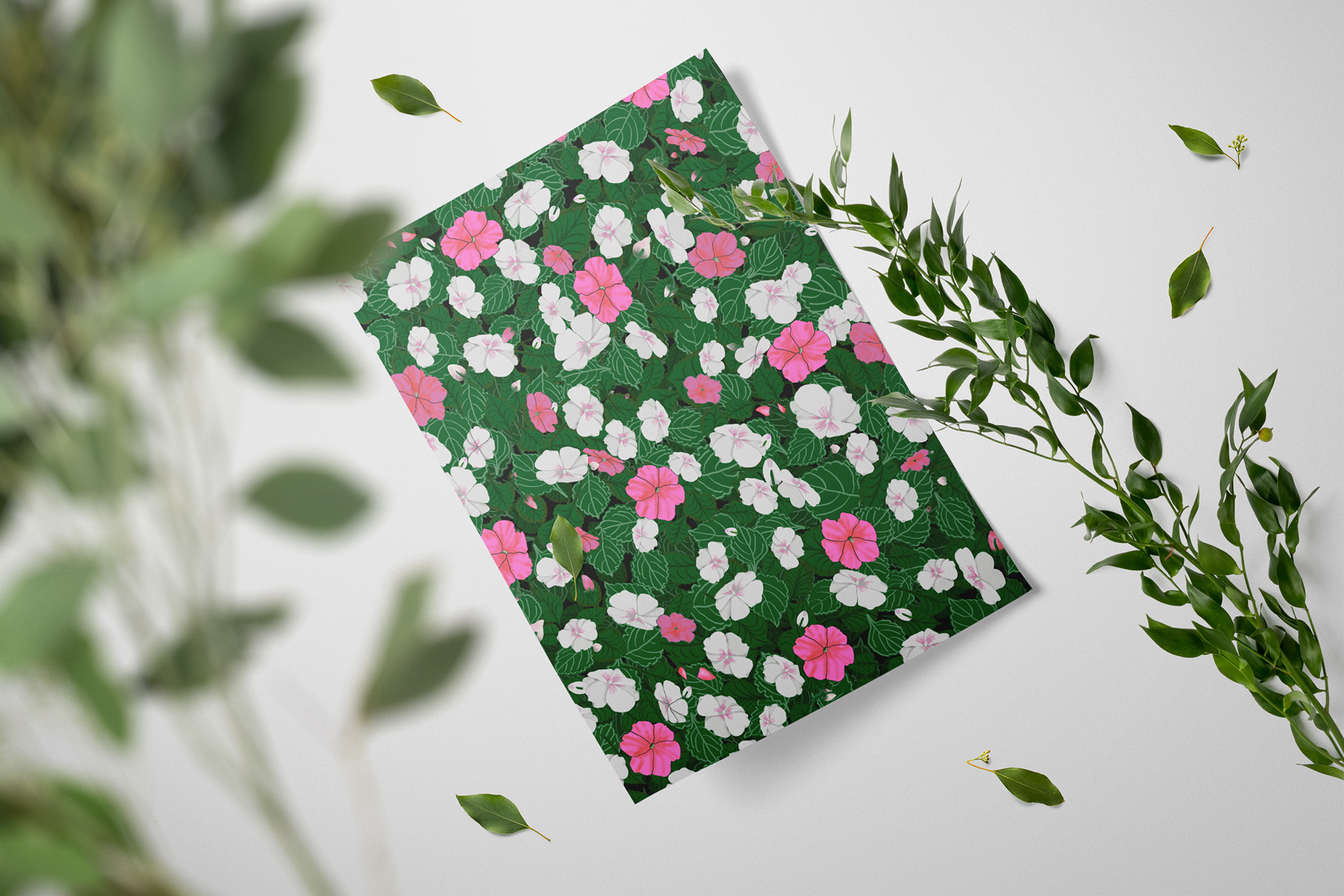 Hand drawn artwork to promote your products