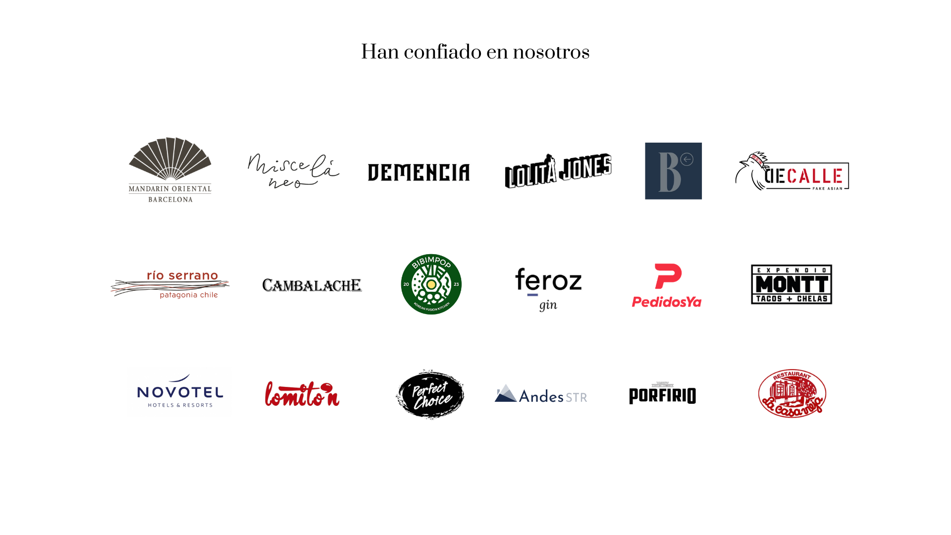 Mandarin Oriental, Miscelaneo, Demencia, Lolita Jones, Backroom, Decalle, Rio Serrano Hotel, Bibimpop, feroz gin, pedidos ya, expendio Montt, novotel, perfect choice, porfirio, la casa vieja restaurant, fotografía gastronómica profesional en santiago