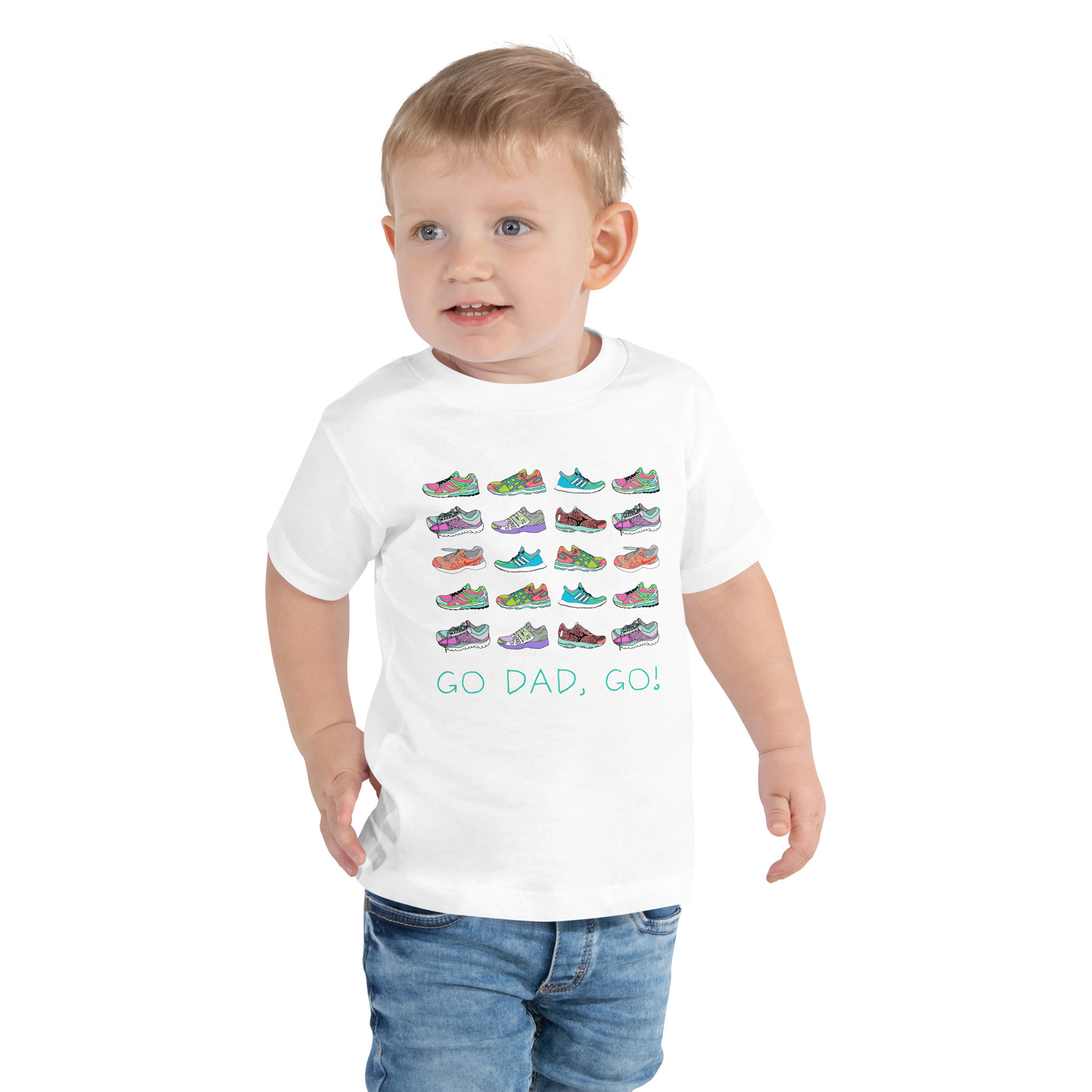 Perfect t-shirt for your little one, while your out on the course achieving your racing goals!
