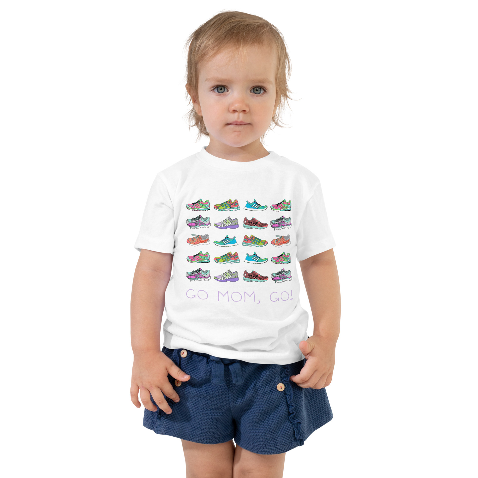 Perfect t-shirt for your little one, while your out on the course achieving your racing goals!