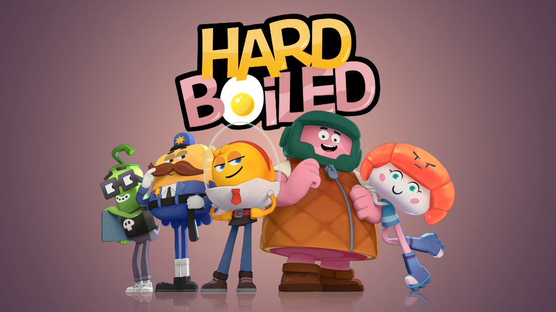 Hard boiled. One animation. Boiled one. Hard boiled Comics.