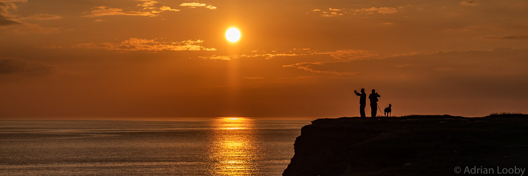 Watching the sunset