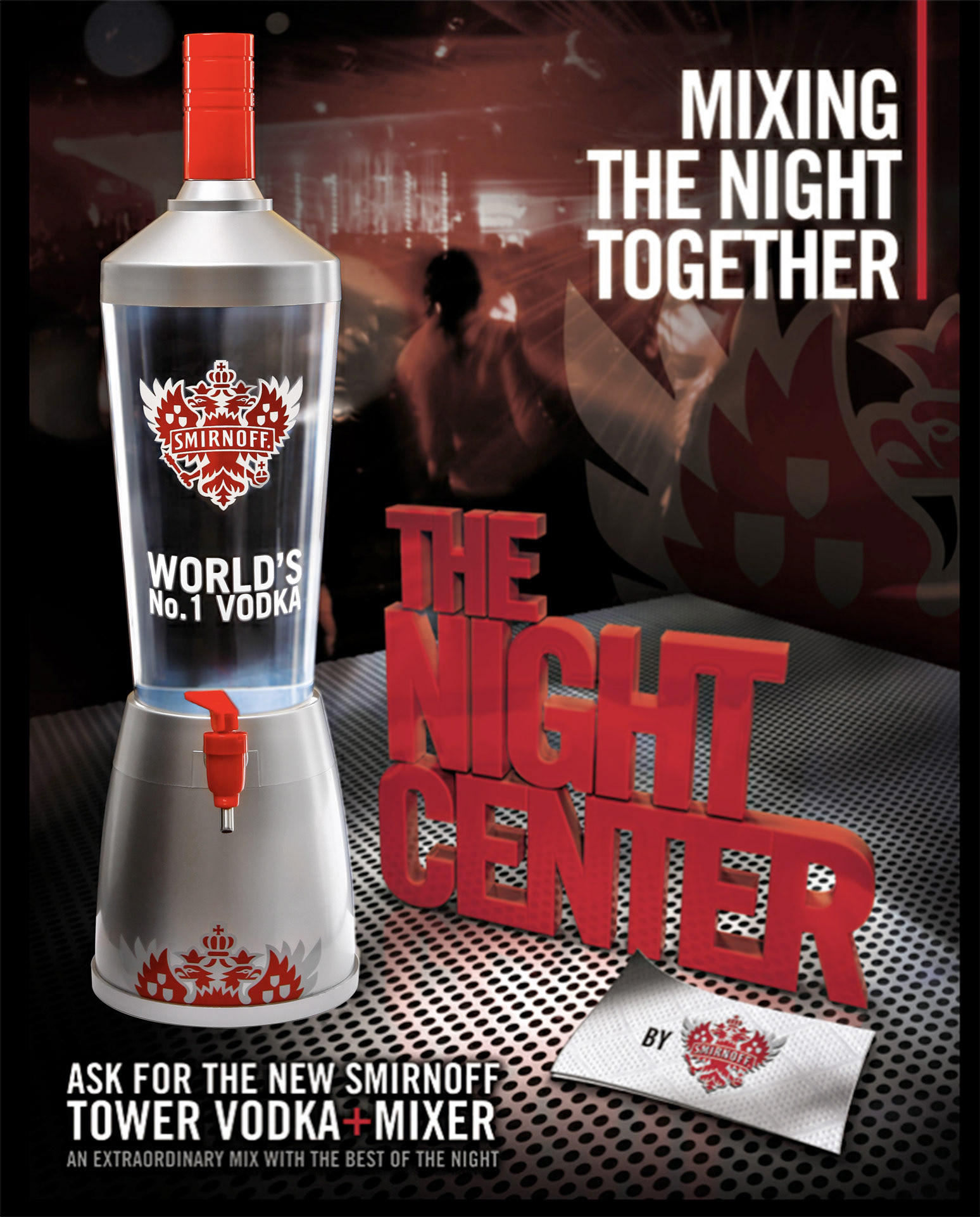 Foto: Light Essence /Audiovisual - Marca: Smirnoff - Jotabequ.