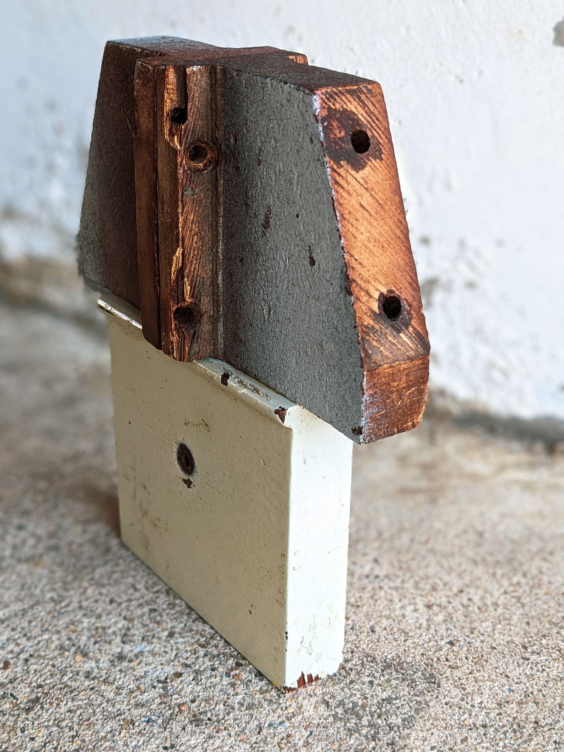 Composite B from Night/Day/Night, Wood, 7 X 5 X 2 inches. 2018