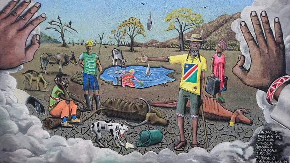 Nambia - Windhoek - Street art