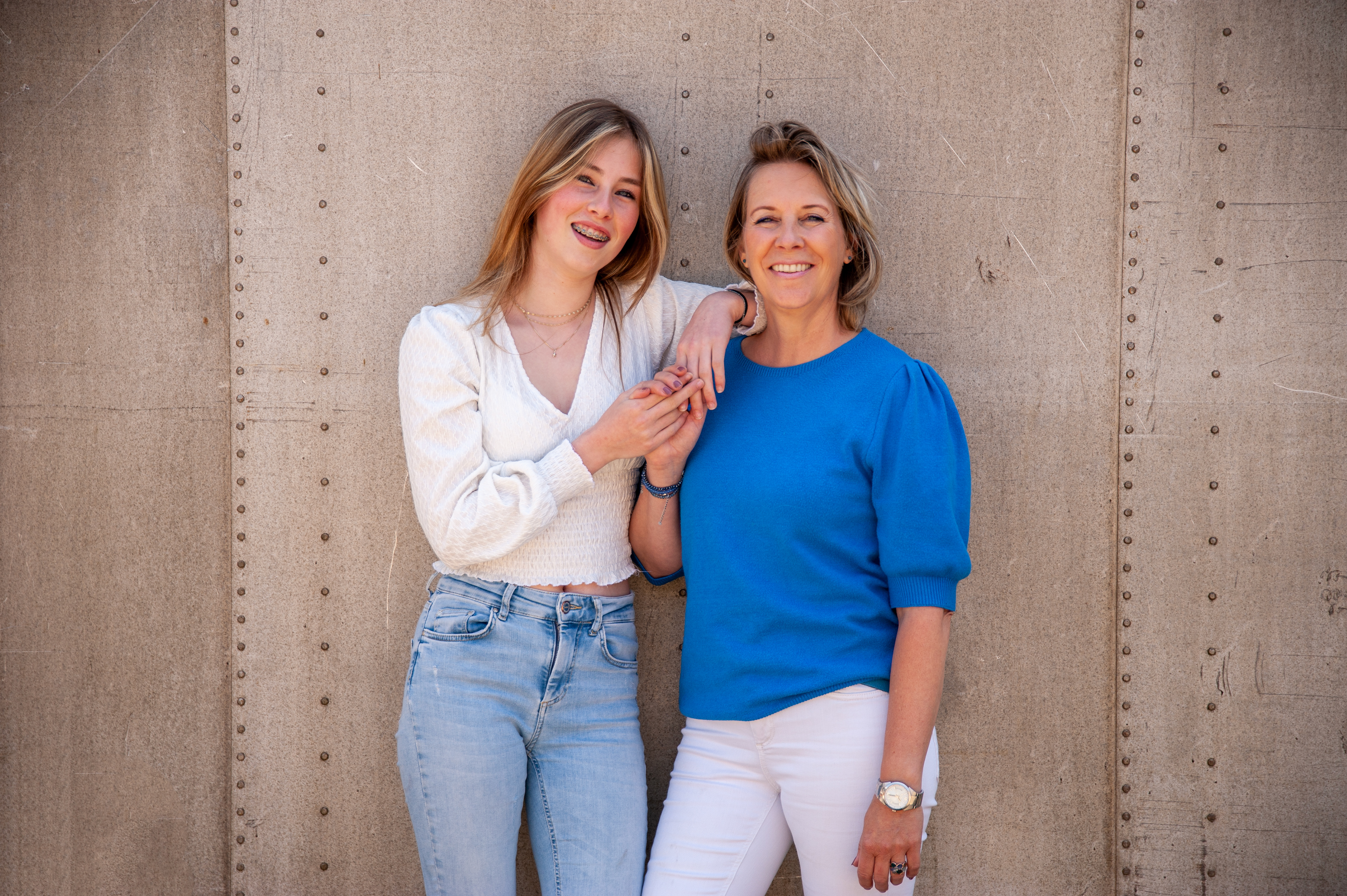 Daglicht portret moeder/dochtershoot Heerlen