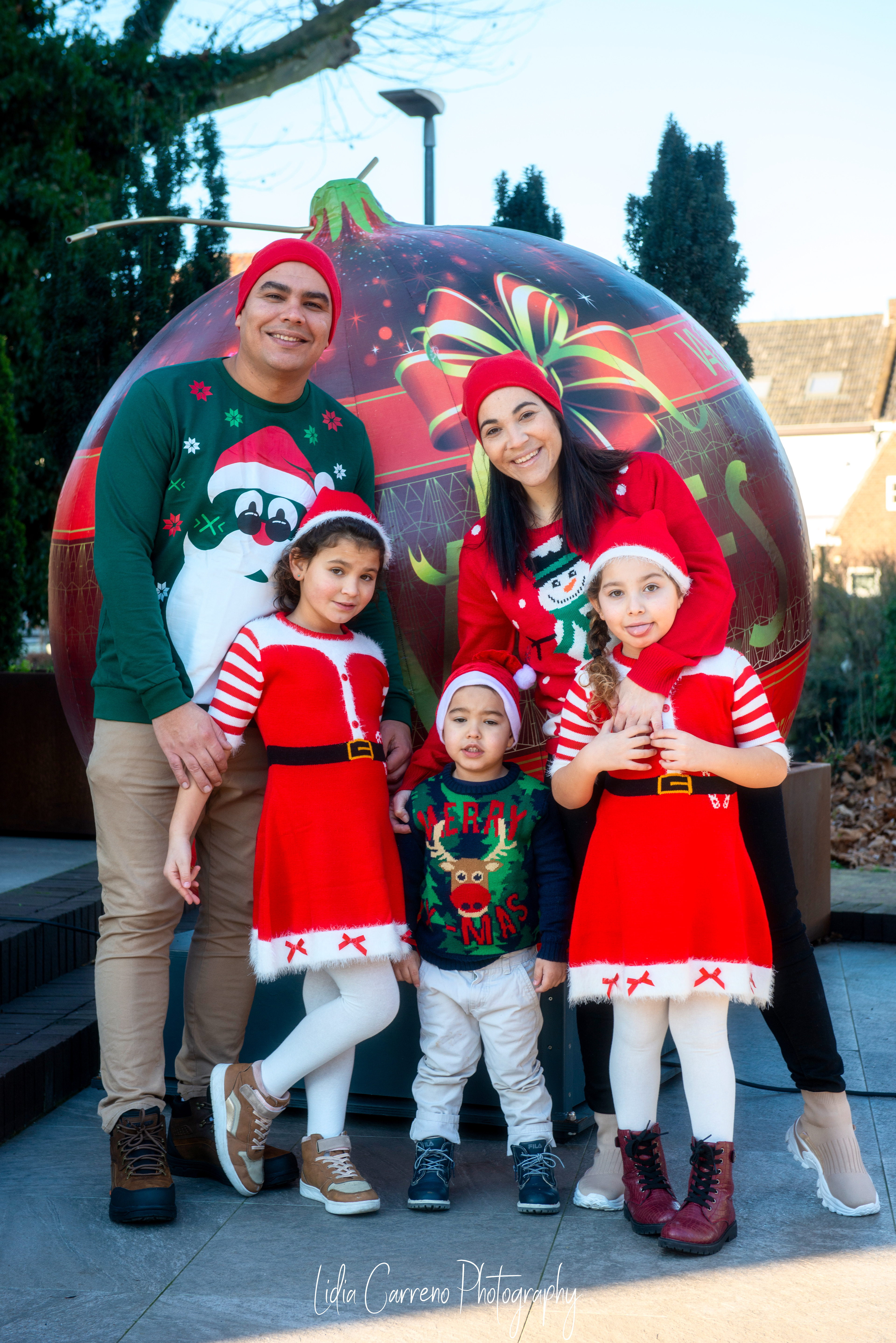 Kerst familie shoot