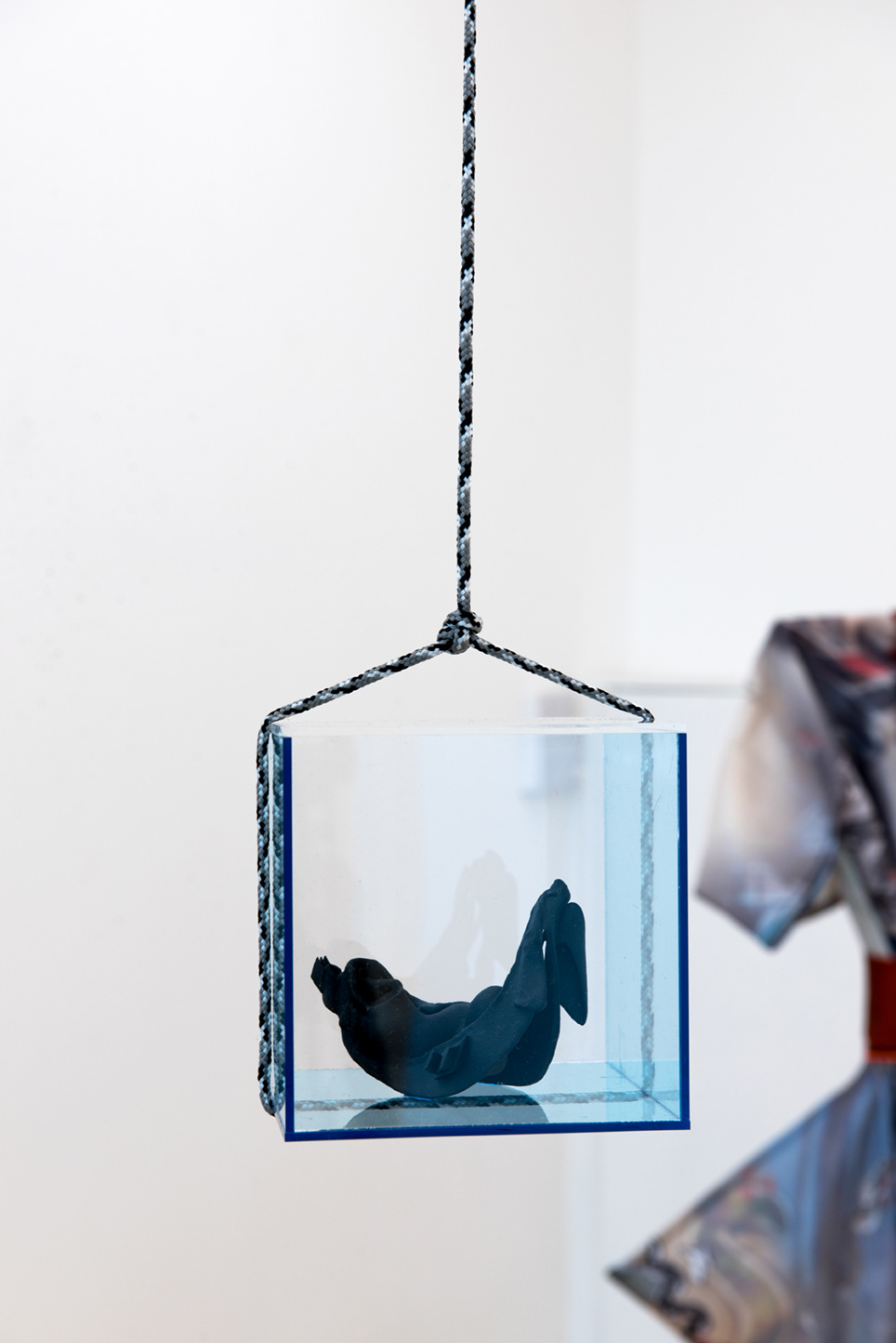 “Kunstkamera, compass.” (13cm x 13cm x 13cm). 3D print in nylon, acrylic case