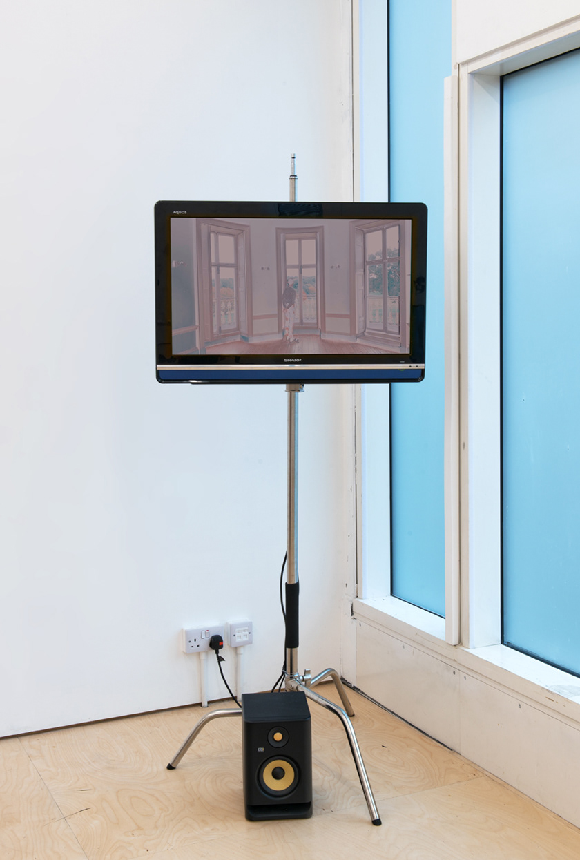 Cascade Experiment: Reenactement at Sayes Court, 1698. HD Video and sound, 07:15
