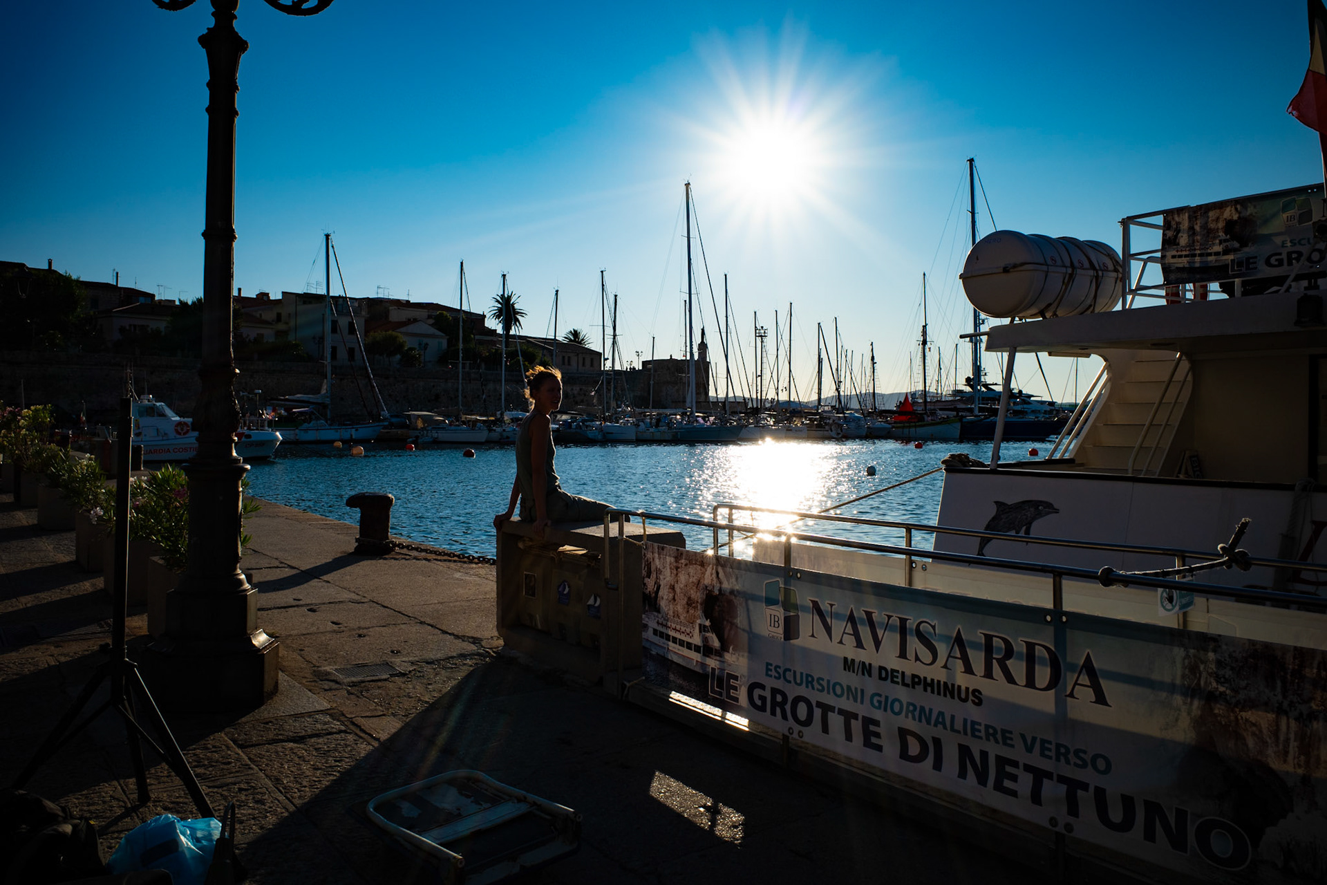 She waits where the Sun melts