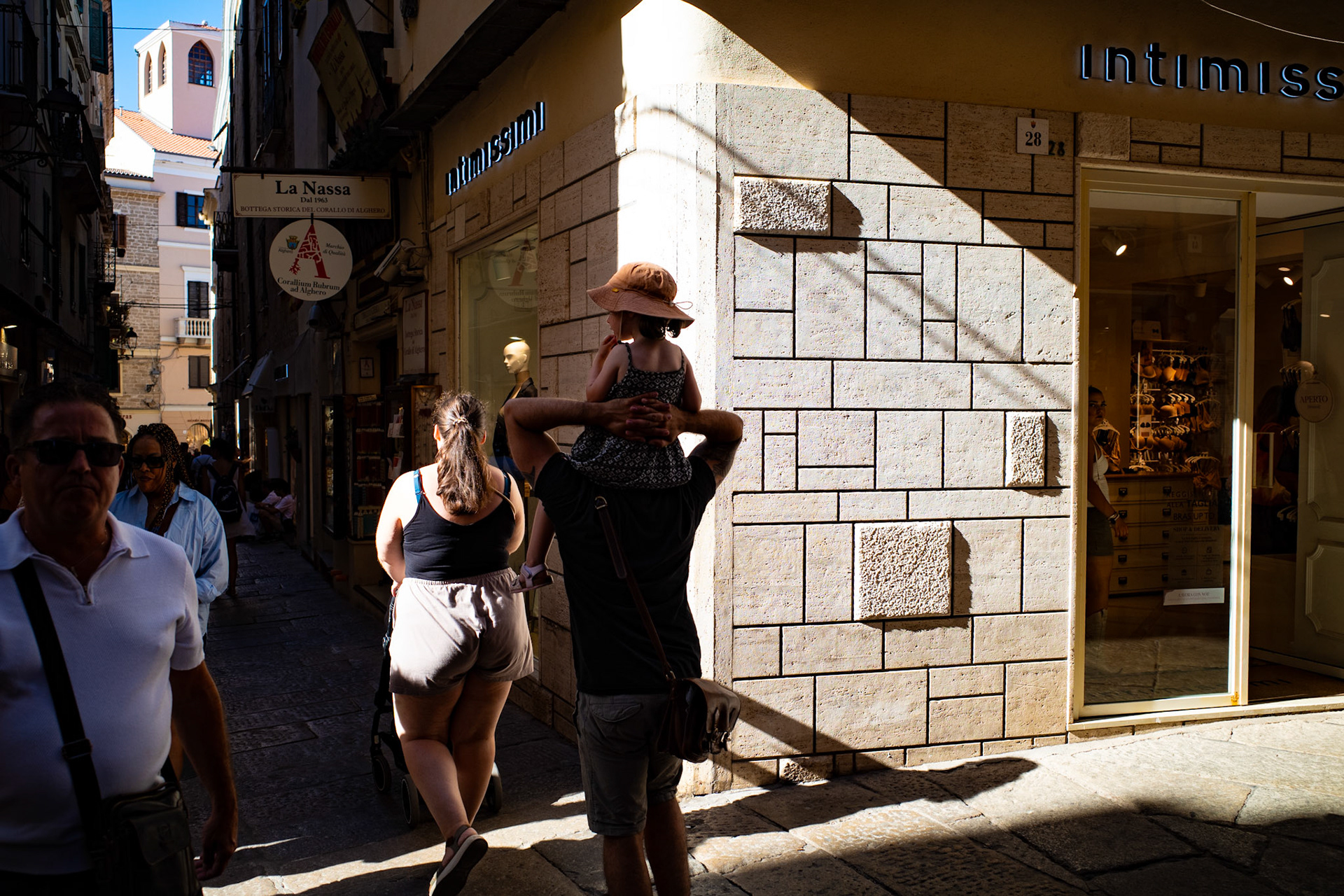 Carried by the light