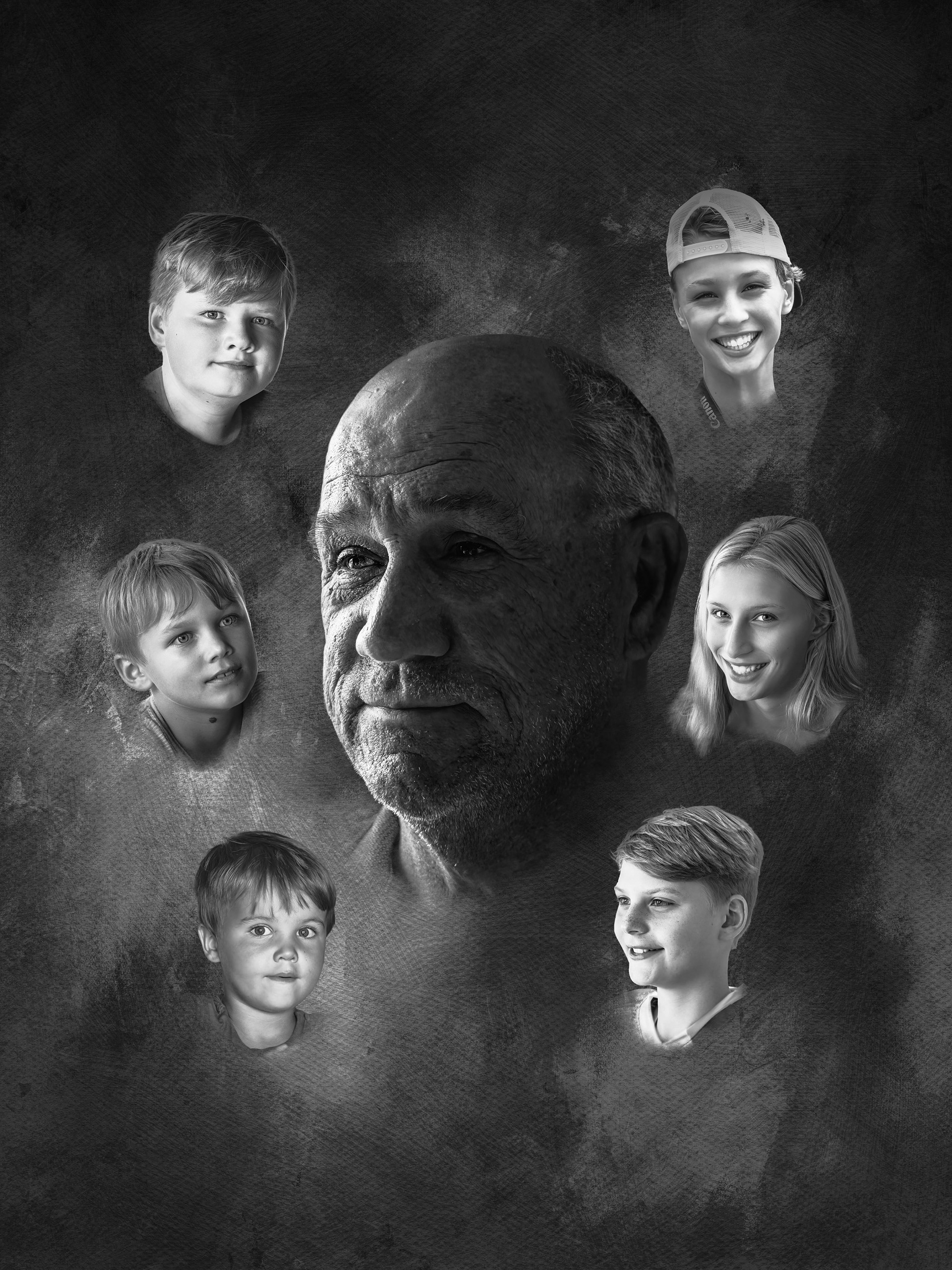 Collage of Grandchildren