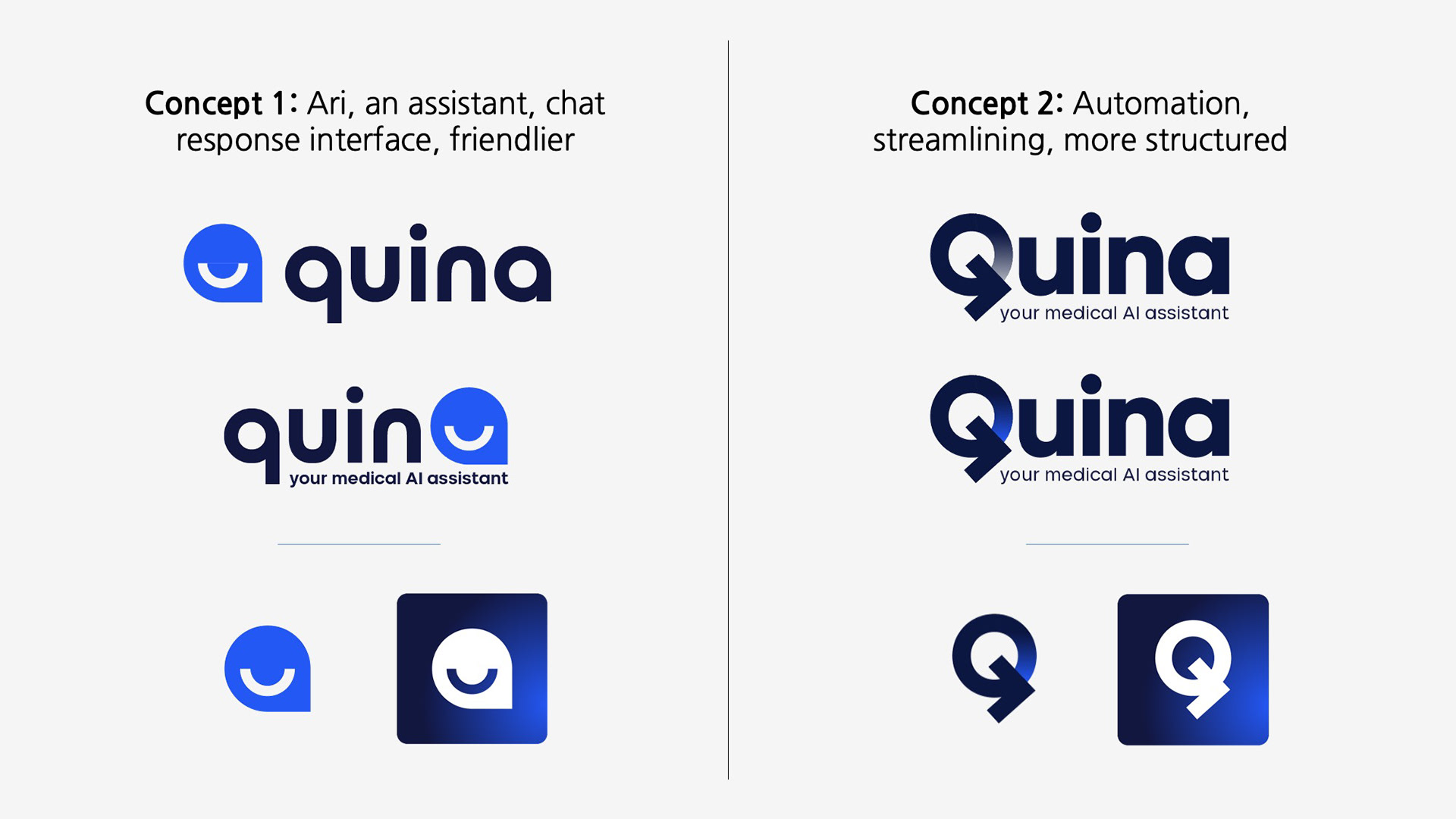 Presented 2 Logo Ideas