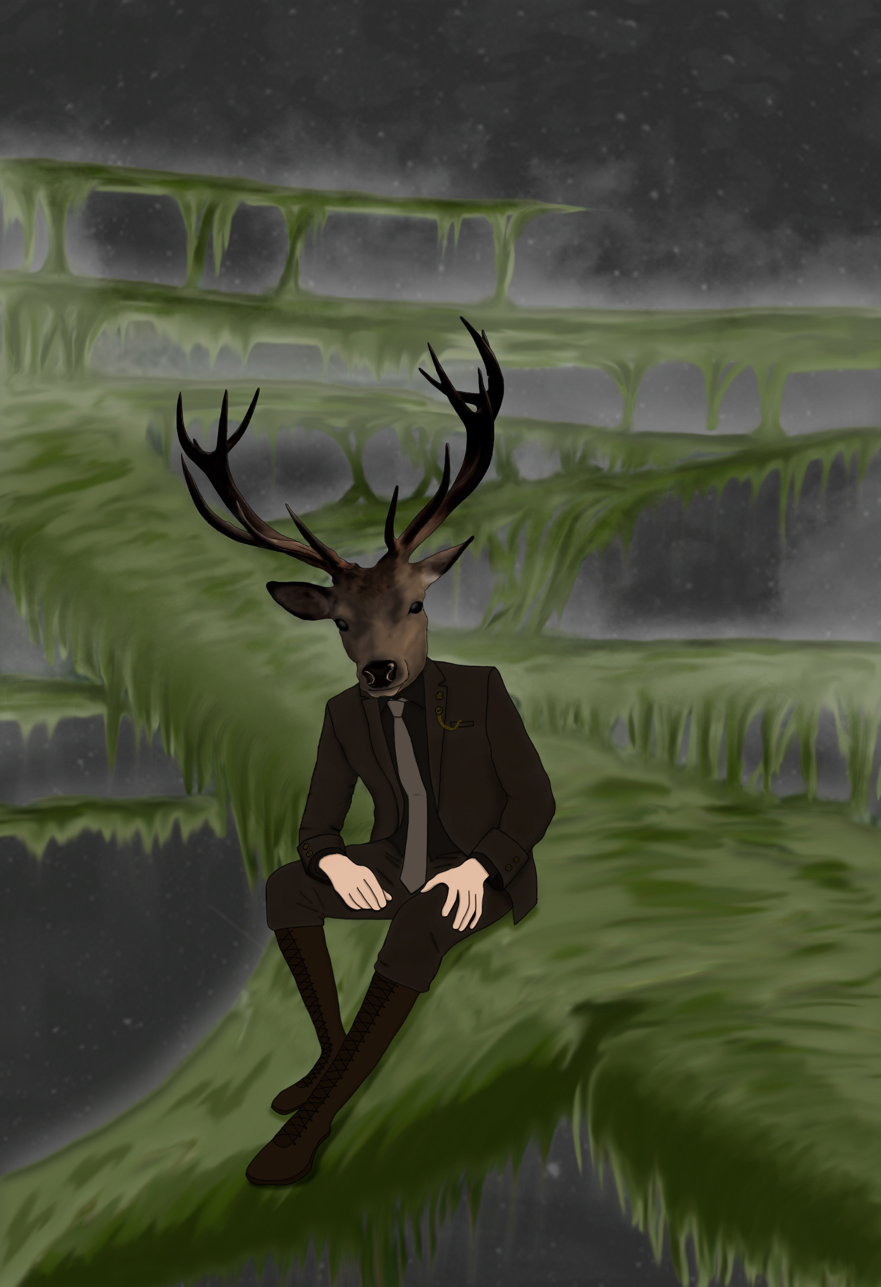 Fantasy novel cover project