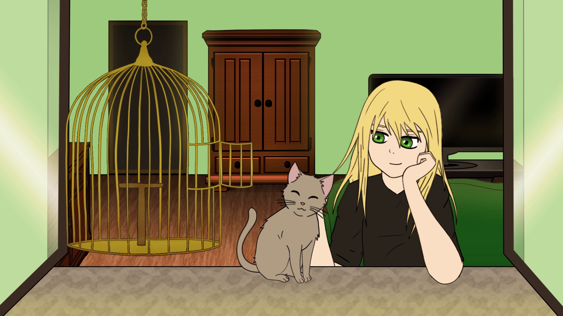 A framehold from "Canary" animation