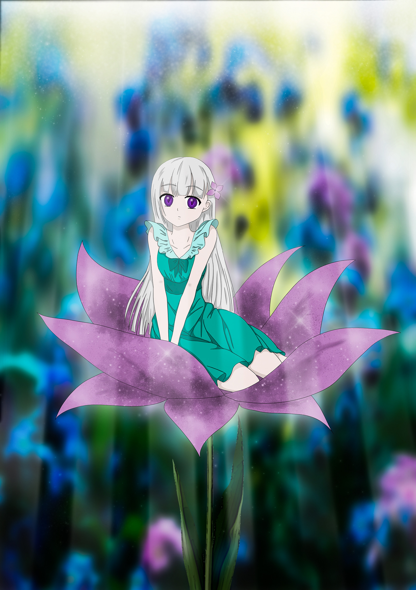 "Thumbelina" book cover project