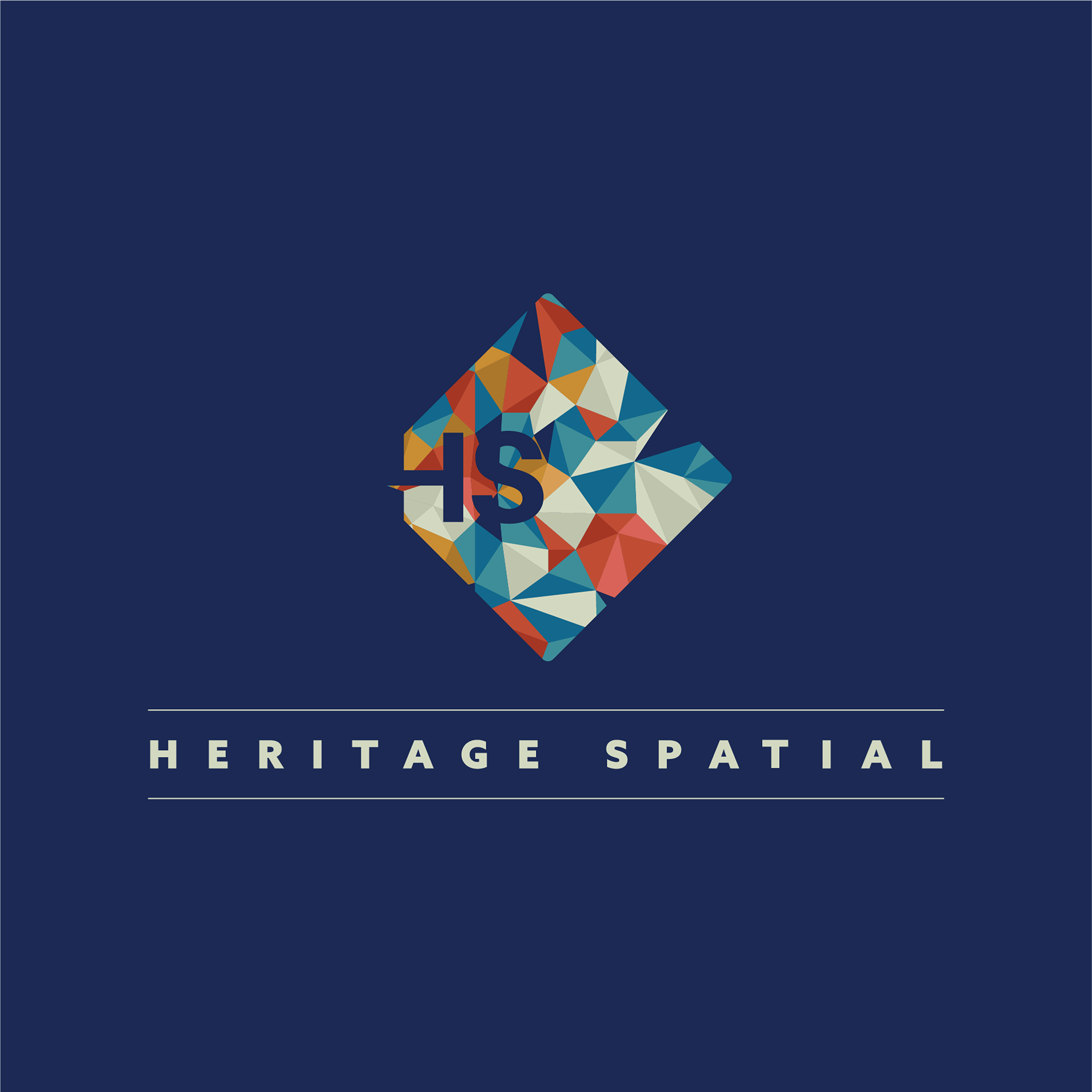 Heritage Spatial logo dark