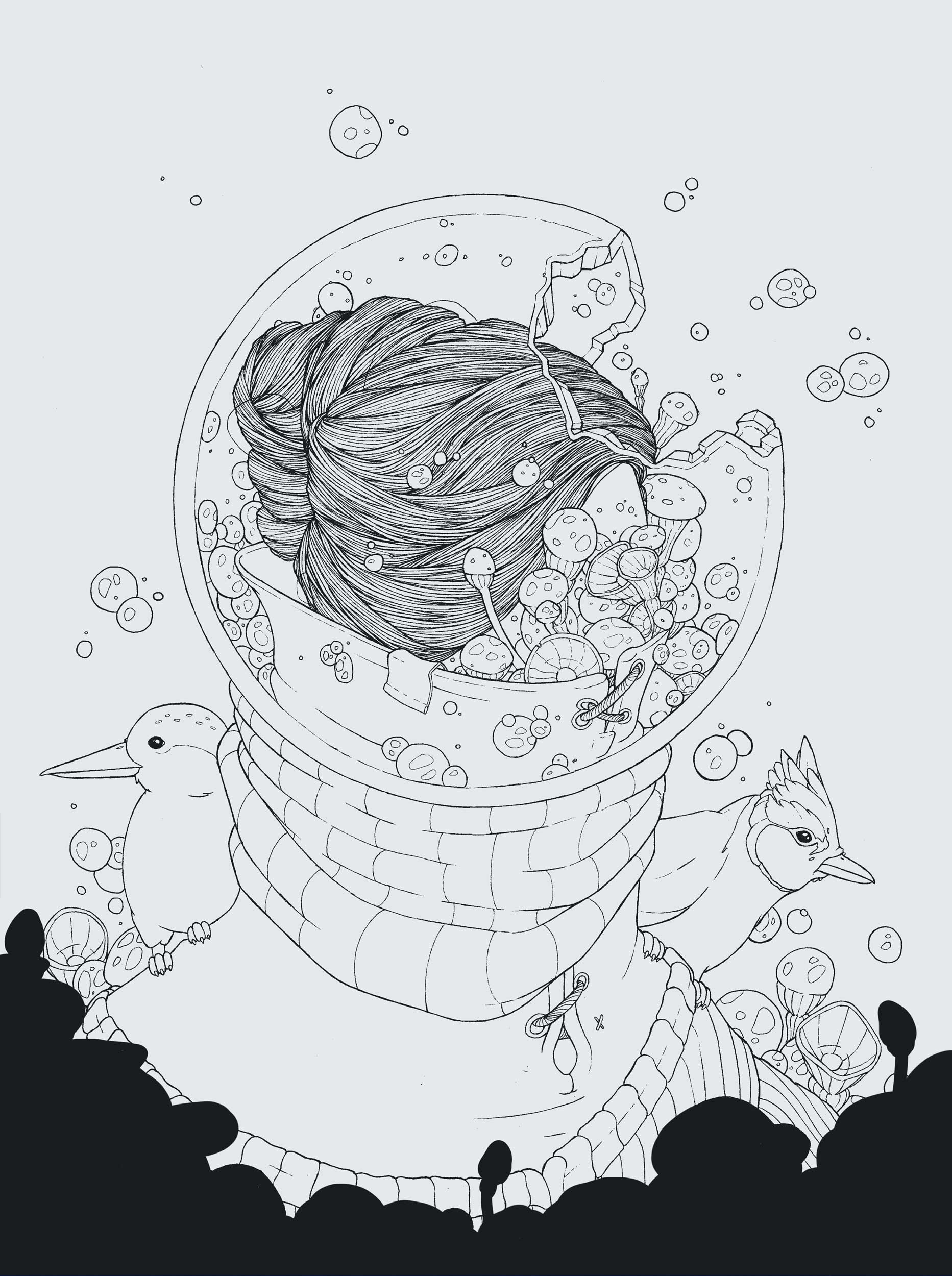 On Your Mind linework