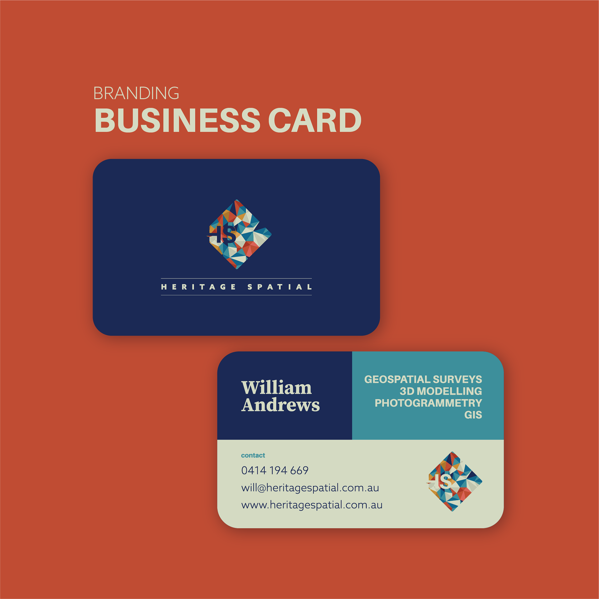 Heritage Spatial Business card