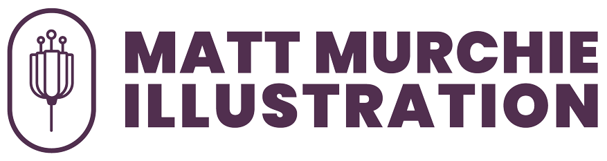 Matthew Murchie illustration logo